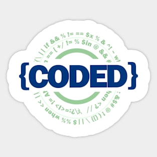 Coded Sticker